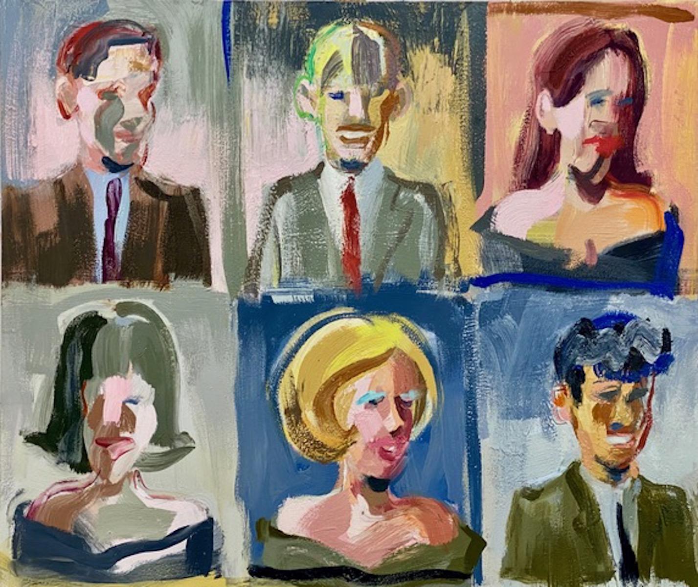 Figurative Painting de Marshall Crossman - Serie de fotos de clase nº 160