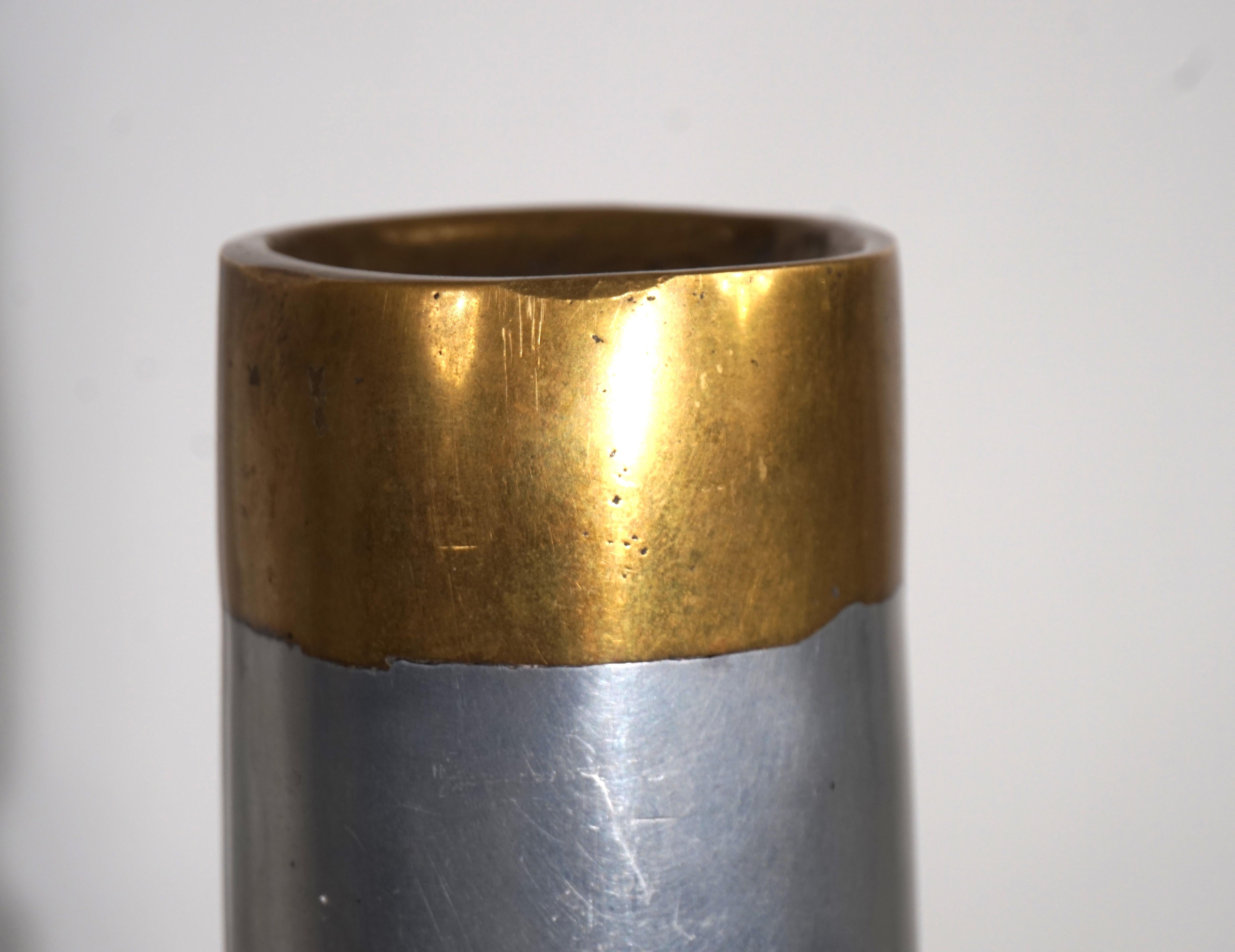 Marshall Disenos sculpture Brutalist Candleholder by David Marshall, 1980 For Sale 5