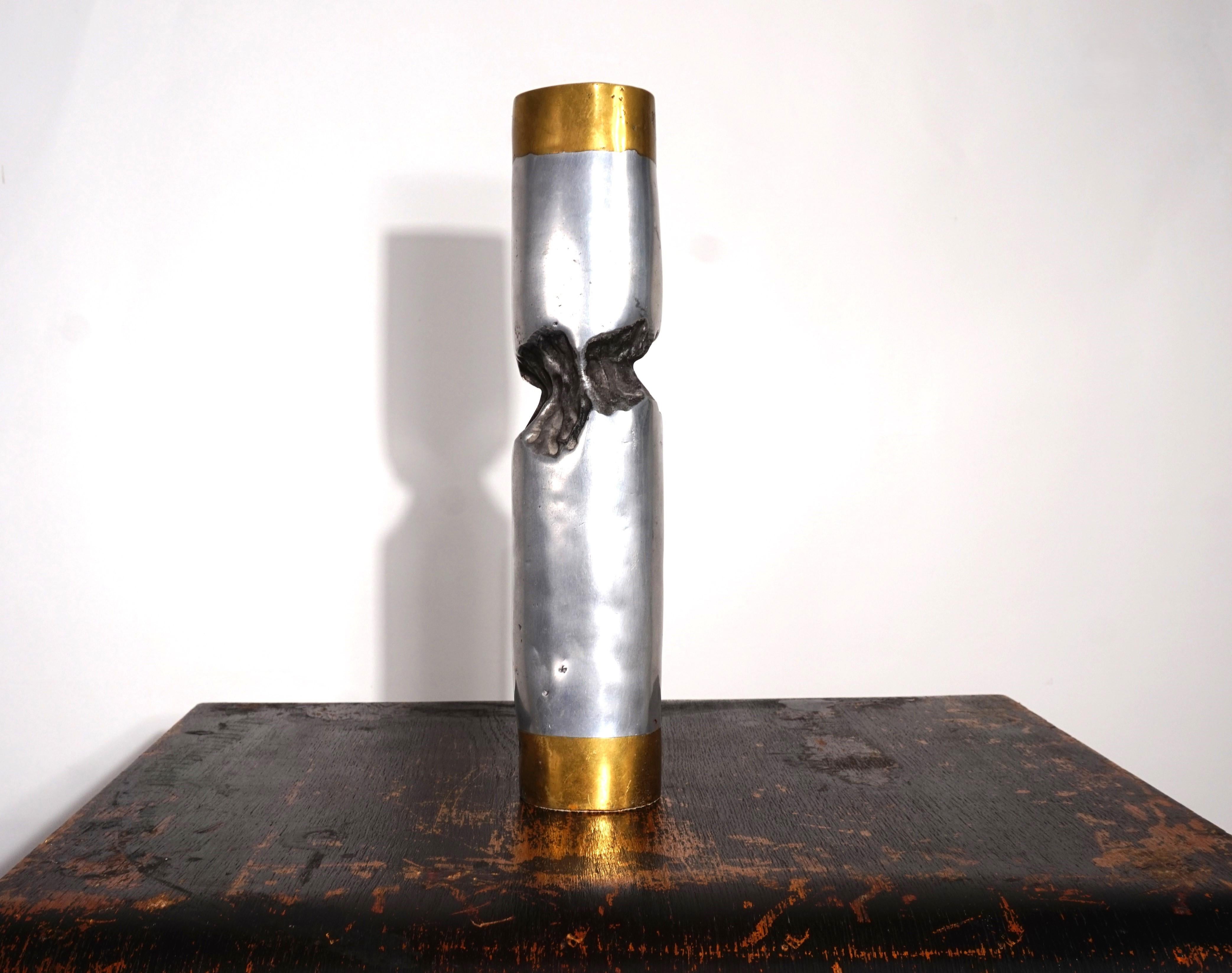 Marshall Disenos sculpture Brutalist Candleholder by David Marshall, 1980 For Sale 8
