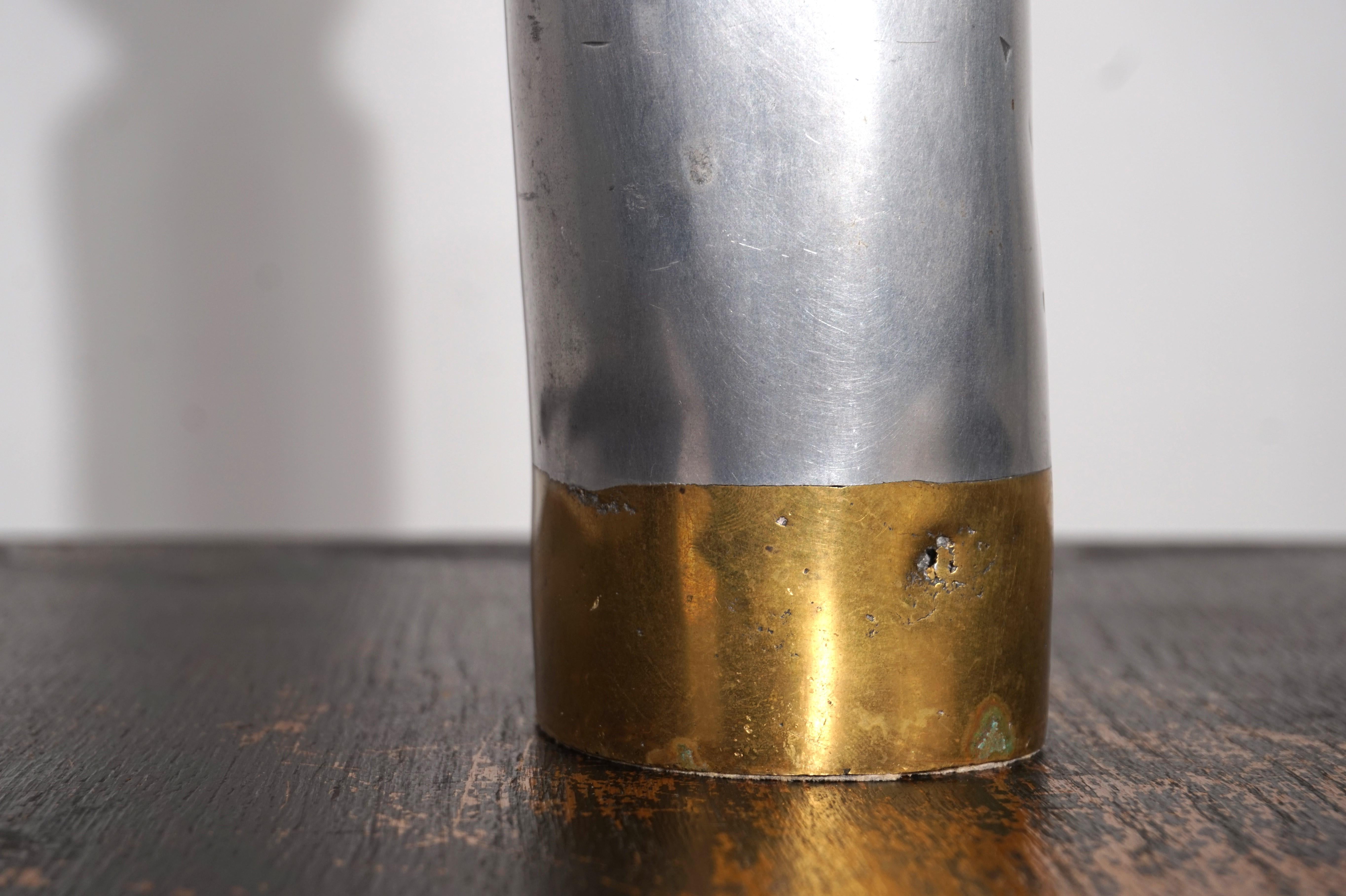 Marshall Disenos sculpture Brutalist Candleholder by David Marshall, 1980 For Sale 1