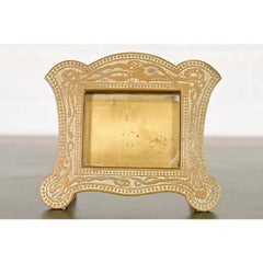 Marshall Field & Co. Antique Viking Bronze Picture Frame, Circa 1910