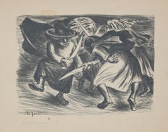 Mexico #6, Signed Modern Lithograph by Marshall Goodman