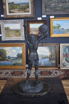 "Broken Treaty"  Native American Indian Bronze Artist Proof of 33