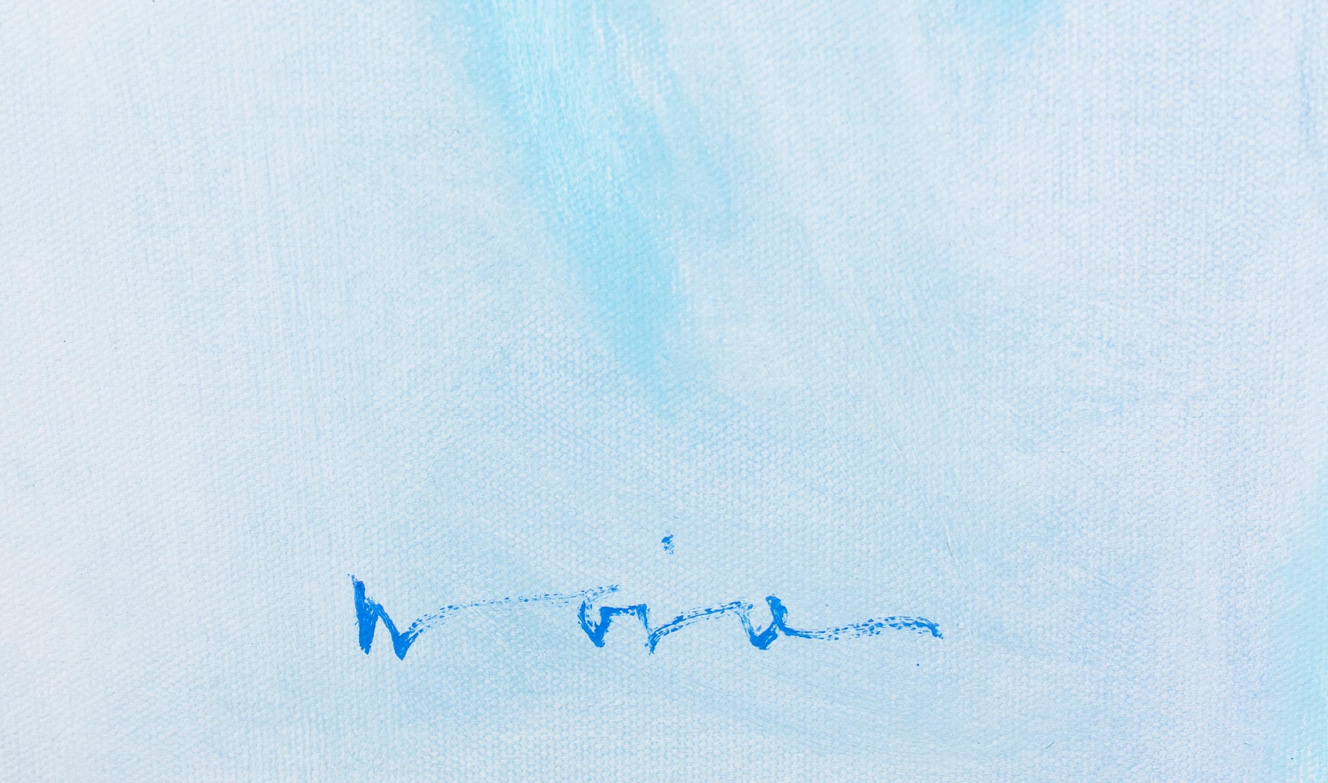 Paysage abstrait coloré à l'huile « Norvège Maples » 2