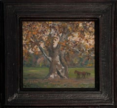 "Marshall Sycamore" Painting by Richard Chalfant