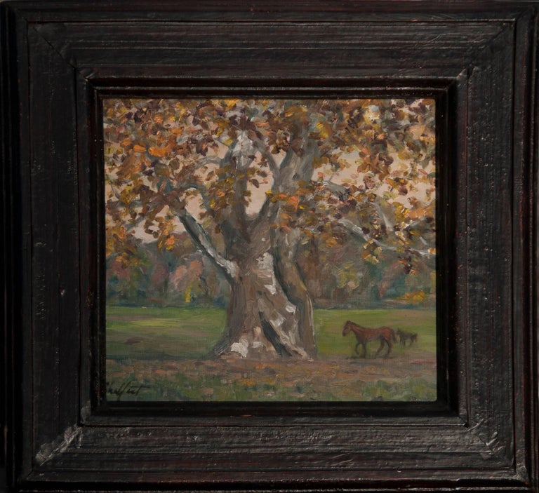Marshall Sycamore Painting By Richard Chalfant For Sale At 1stdibs