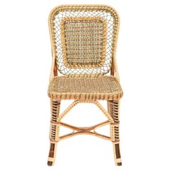 Marshan Rattan Side Chair by Creel and Gow