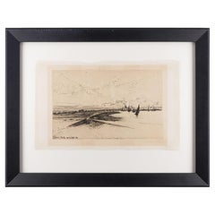 Marshes Opposite Erith von Francis Seymour Haden, 1865