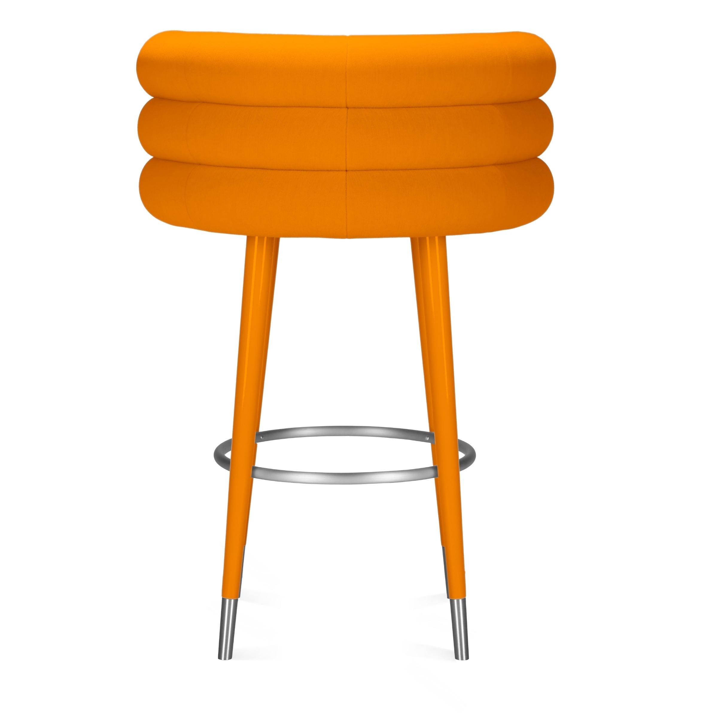 Marshmallow Bar Stool For Sale 9
