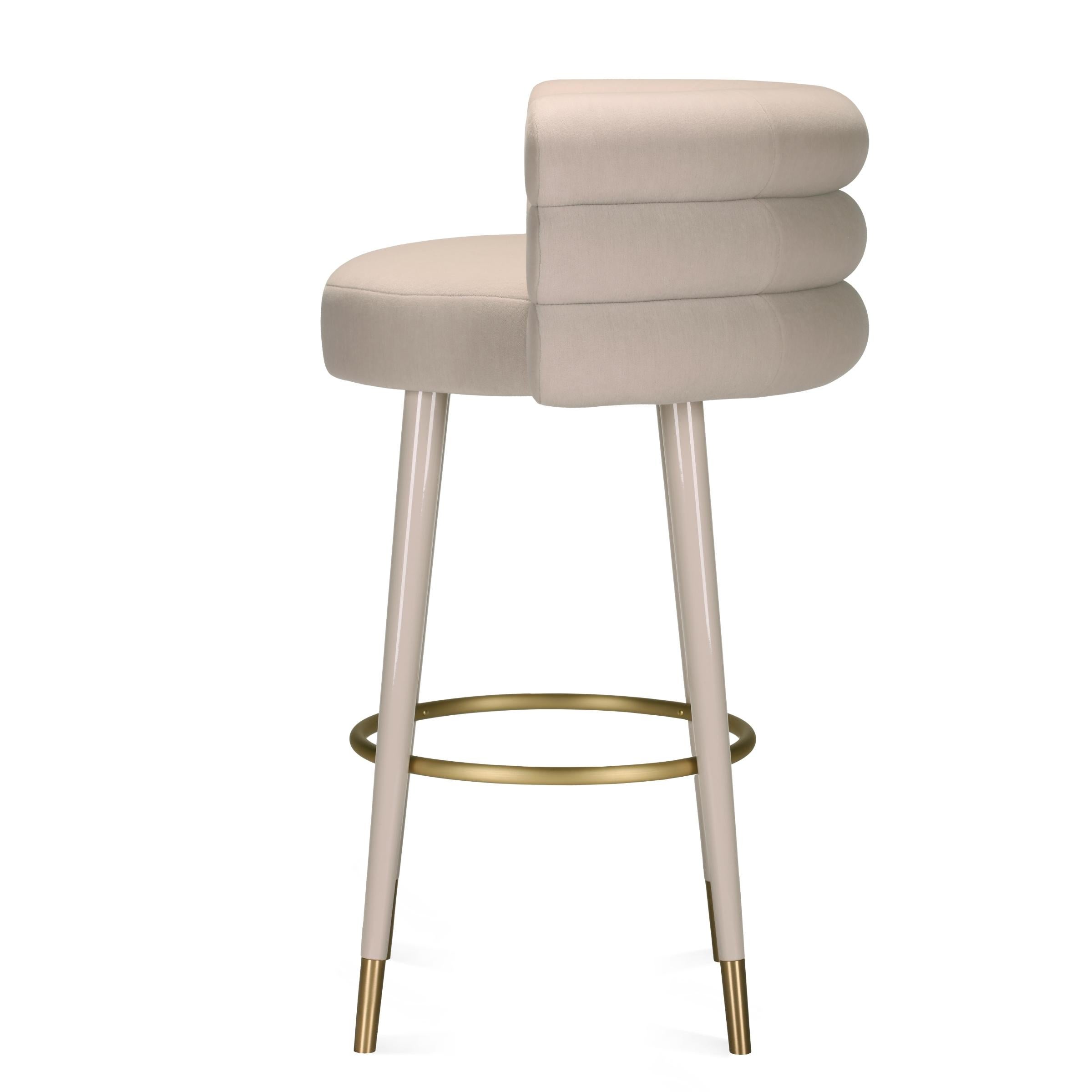 Marshmallow Bar Stool In New Condition For Sale In Vila Nova De Gaia, PT