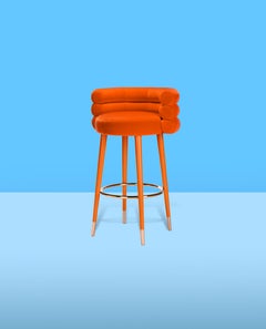 Marshmallow Bar Stool, Royal Stranger