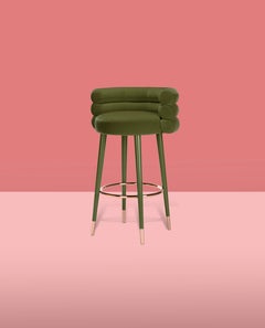 Marshmallow Bar Stool, Royal Stranger