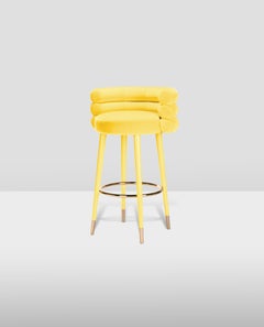 Marshmallow Bar Stool, Royal Stranger