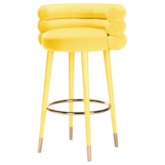 Marshmallow Bar Stool, Royal Stranger