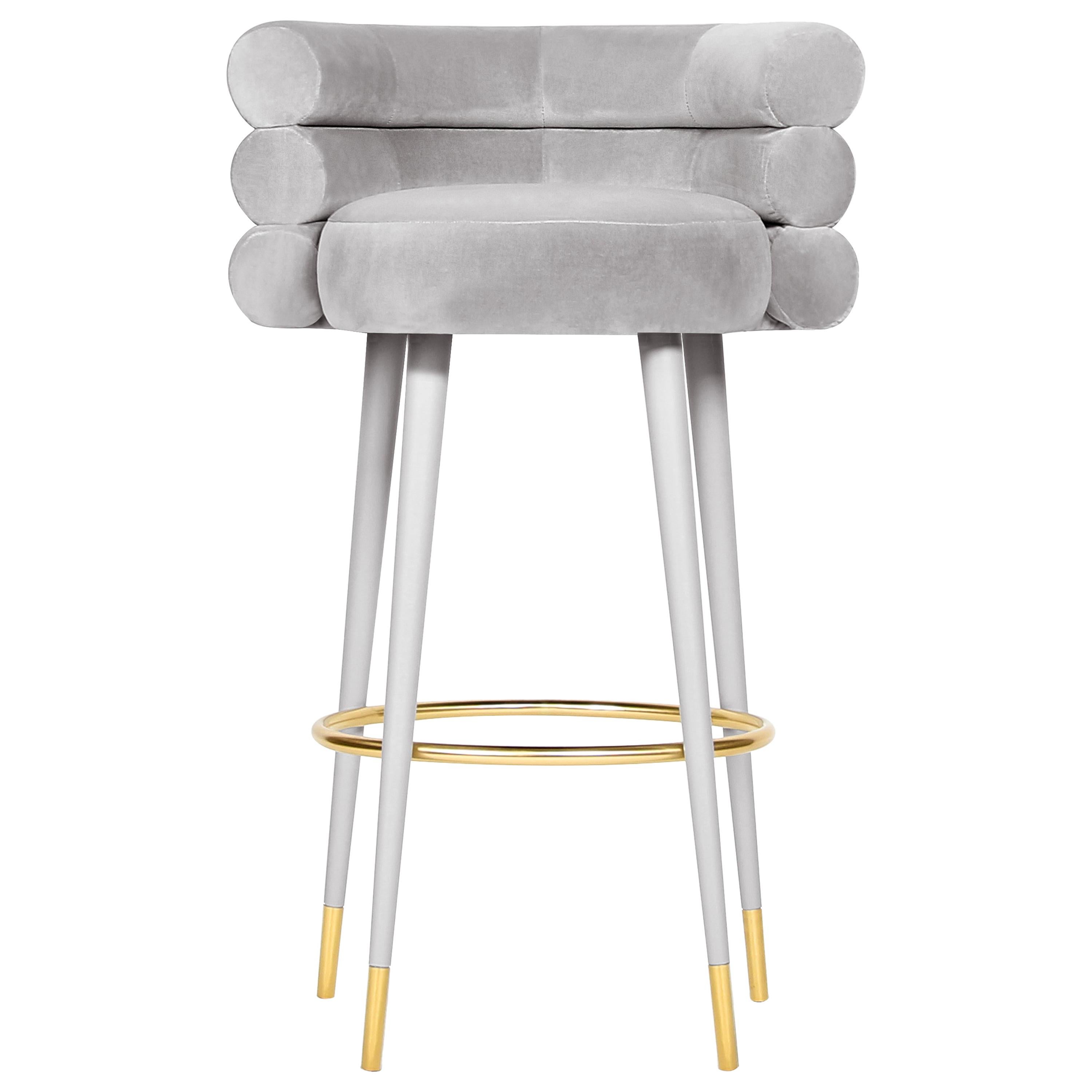 Marshmallow Bar Stool, Royal Stranger For Sale