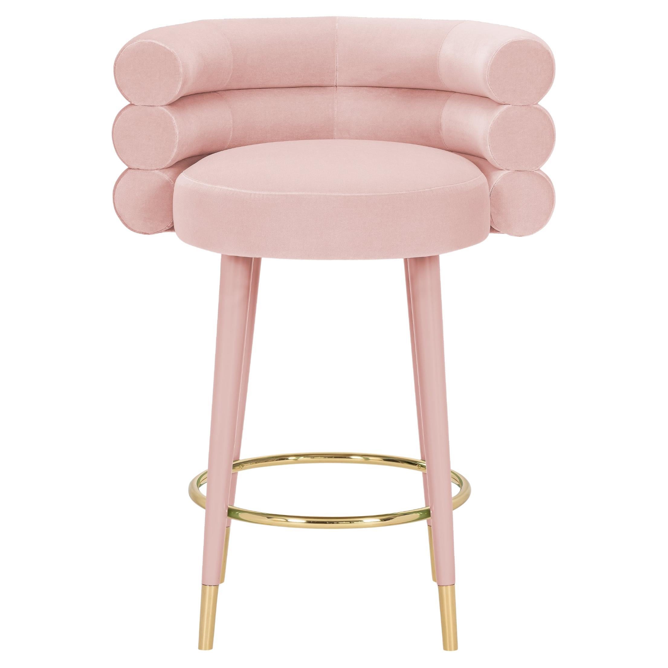 Marshmallow Counter Stool