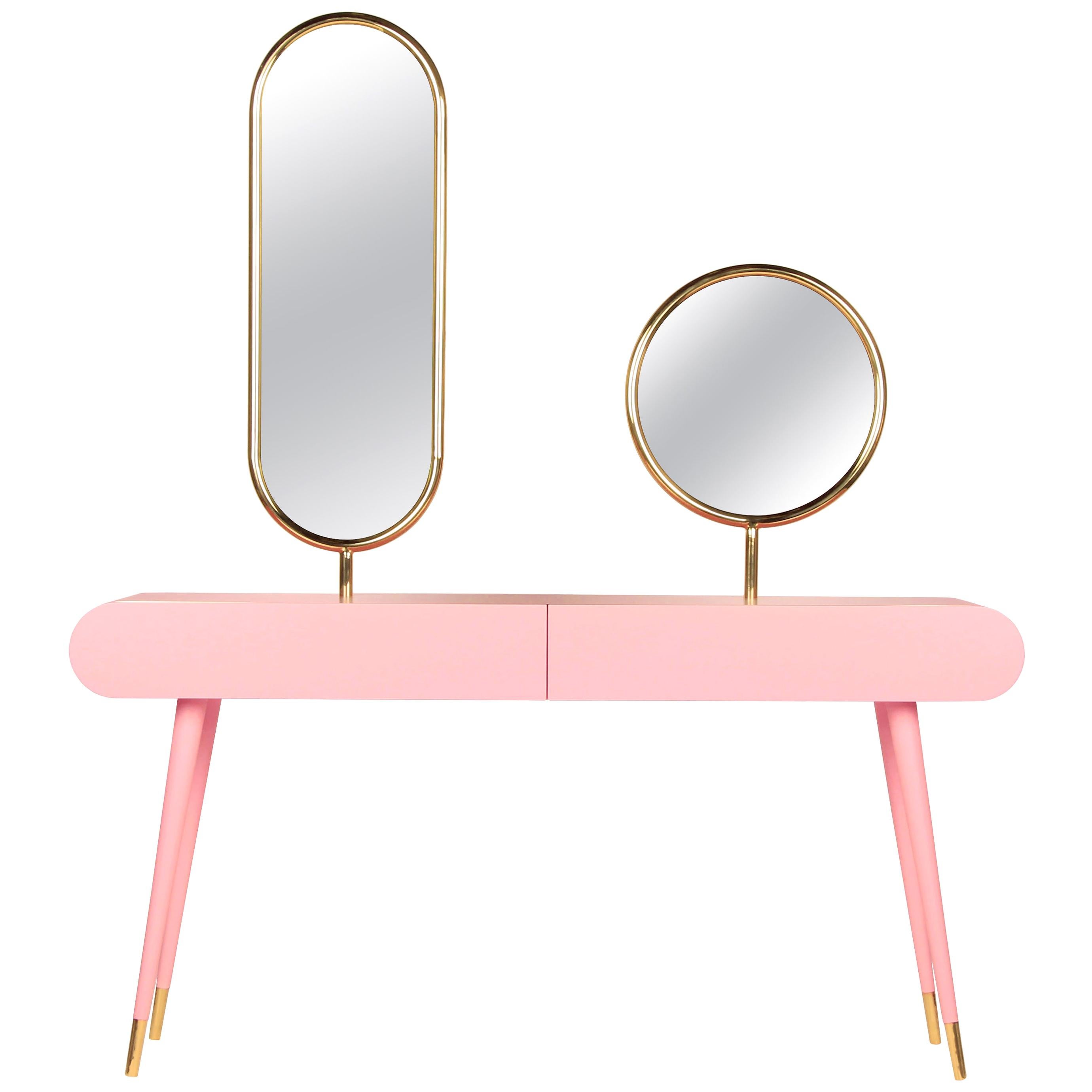 stranger vanity set with mirror