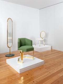 Miroir au sol en guimauve
