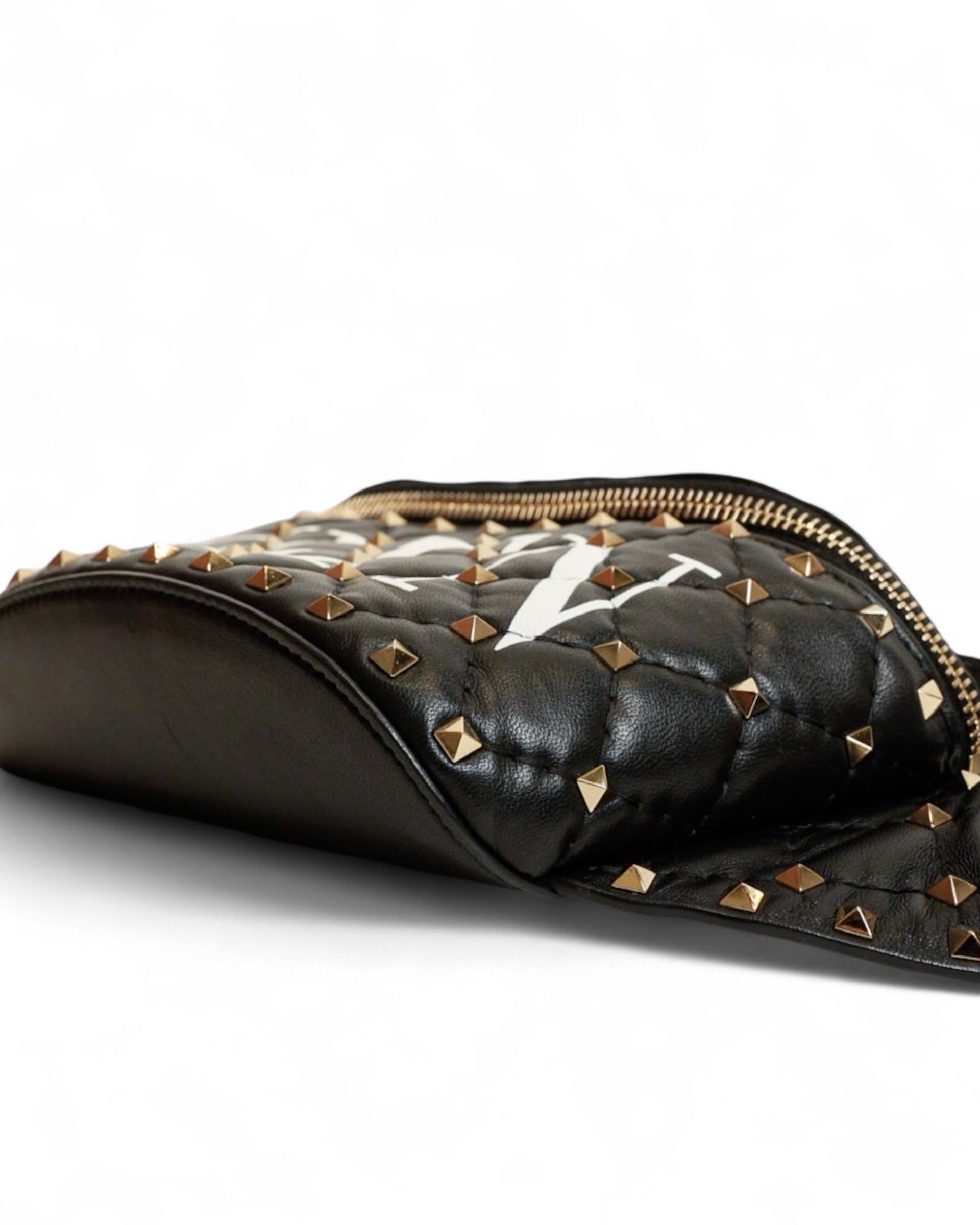 Marsupio Valentino Spike Nero For Sale 7