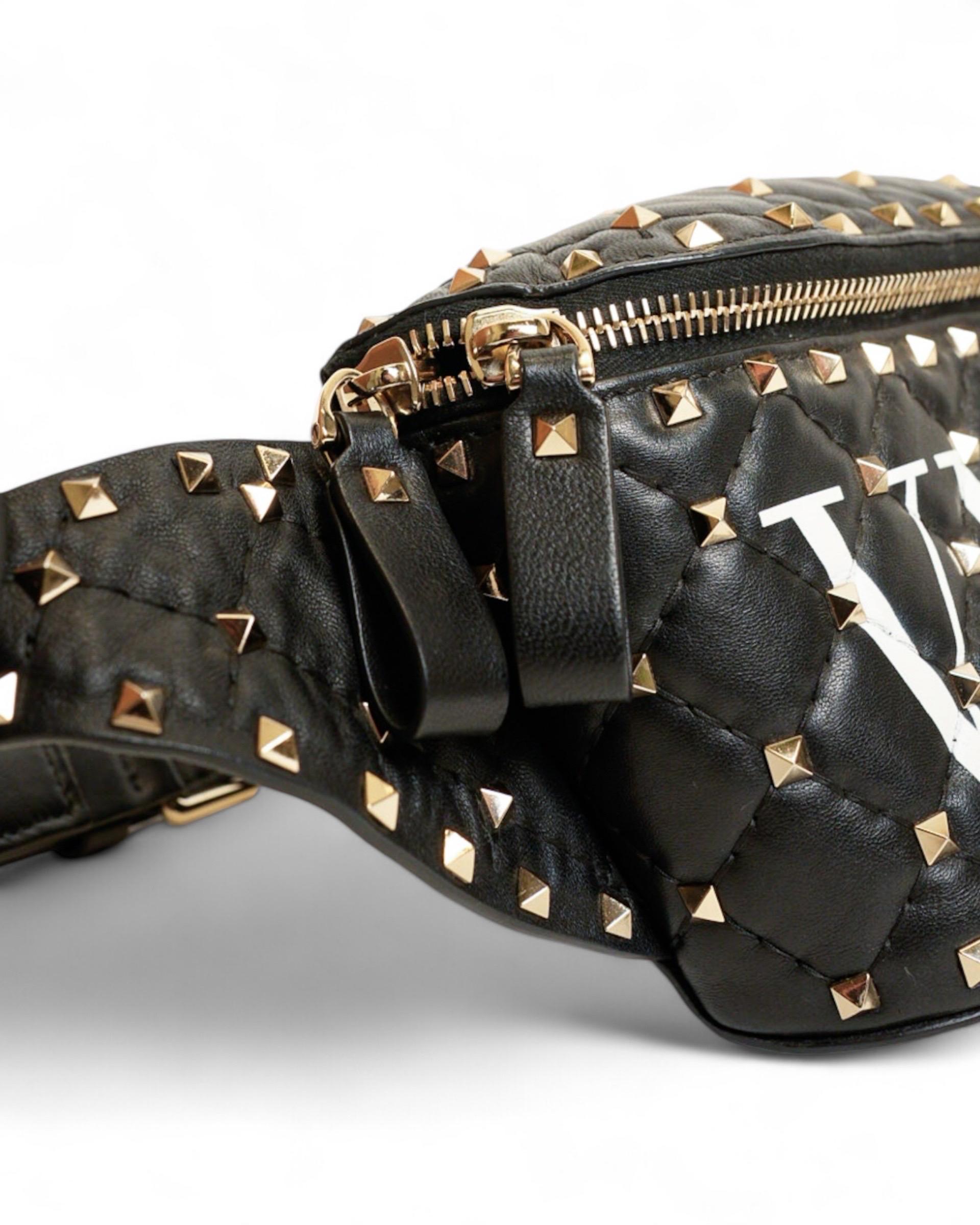 Marsupio Valentino Spike Nero For Sale 3