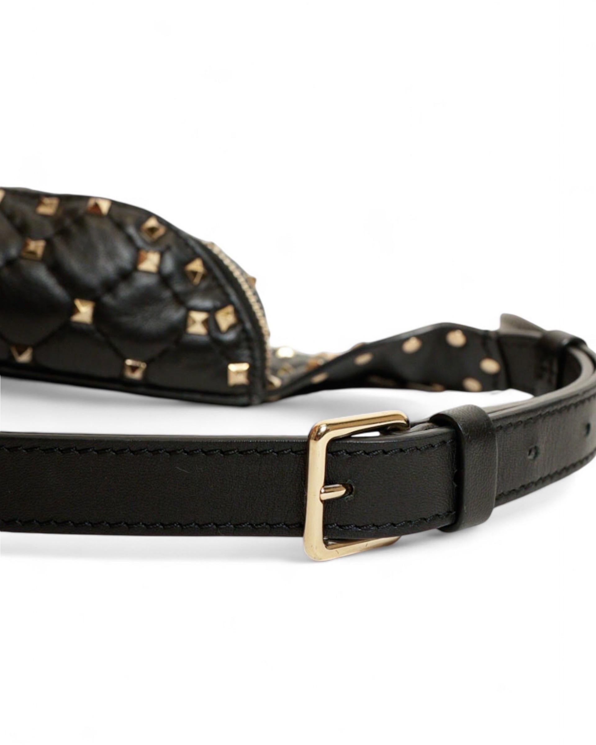 Marsupio Valentino Spike Nero For Sale 4