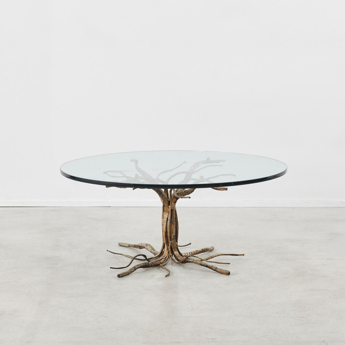 Doré Table basse Marsura Salvino, Italie 1958 en vente