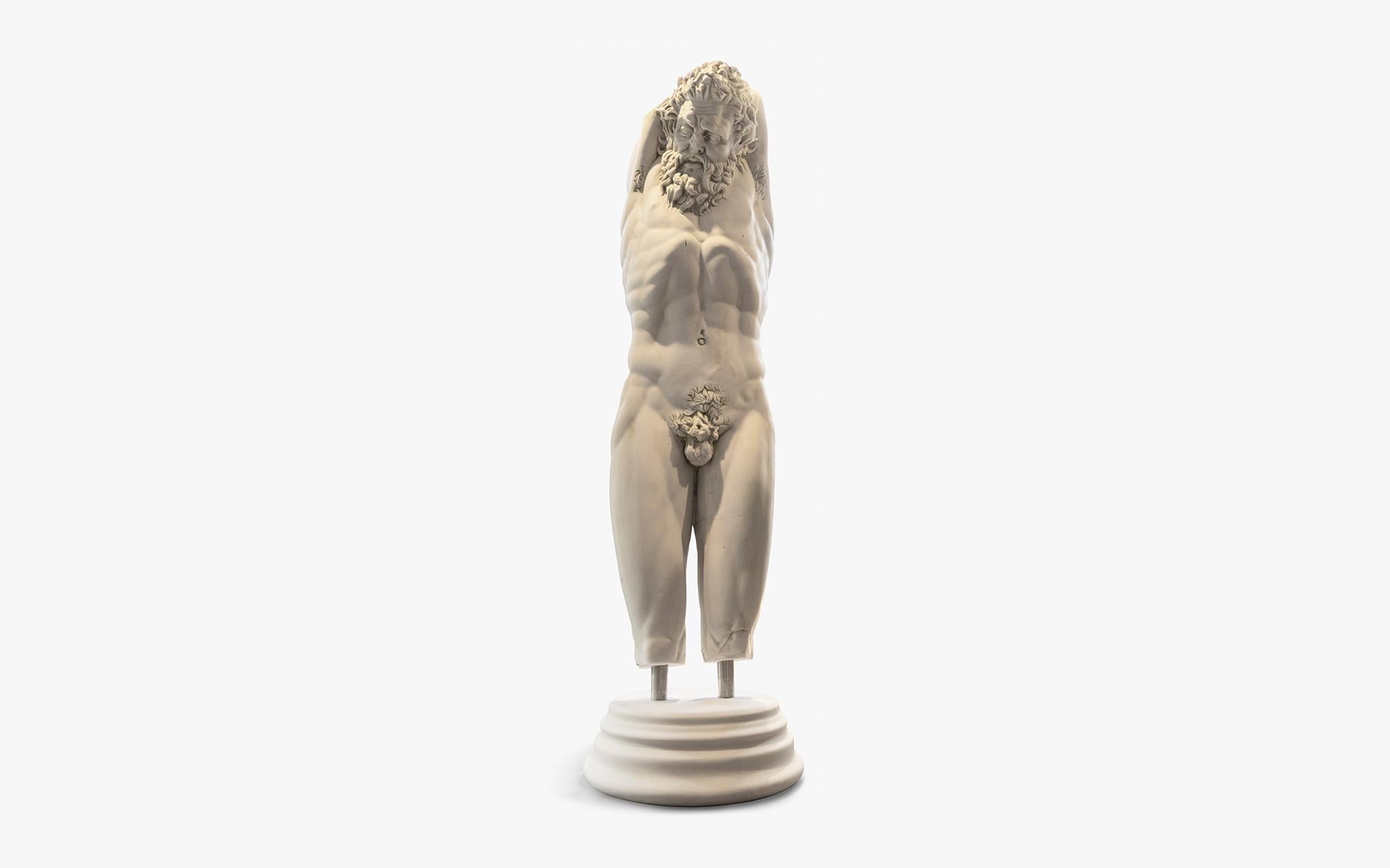 Calco Statua in polvere di marmo compresso di Marsia in vendita