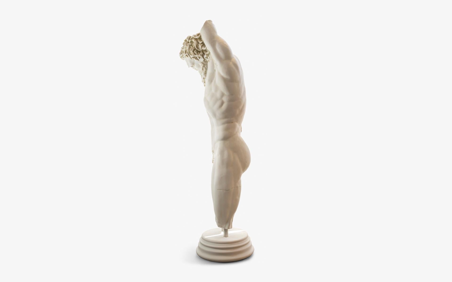 Cast Marsyas Sculpture Compressed Marble Powder Statue **Lead time 5 weeks** For Sale