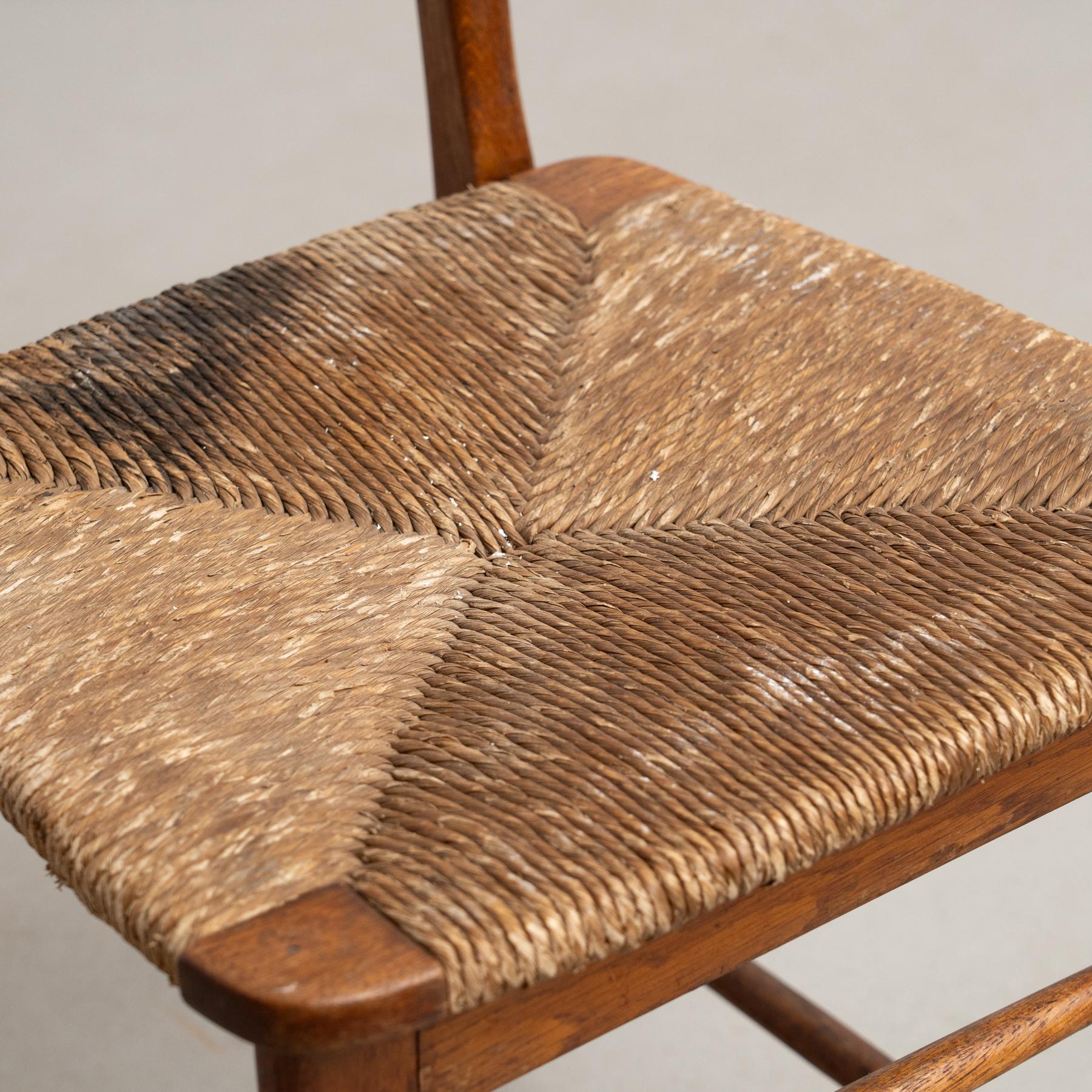 Mart Stam A2-1 Wood & Rattan Chair, 1947 - Original Vintage Condition 5