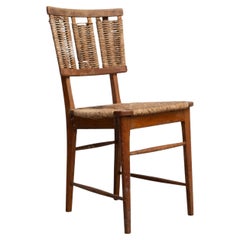 Mart Stam A2-1 Wood & Rattan Chair, 1947 - Original Vintage Condition