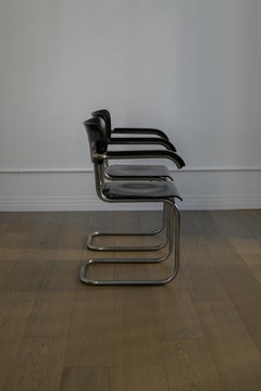Mart Stam armchairs, model B263 by Gebruder Thonet, Austria, 1932