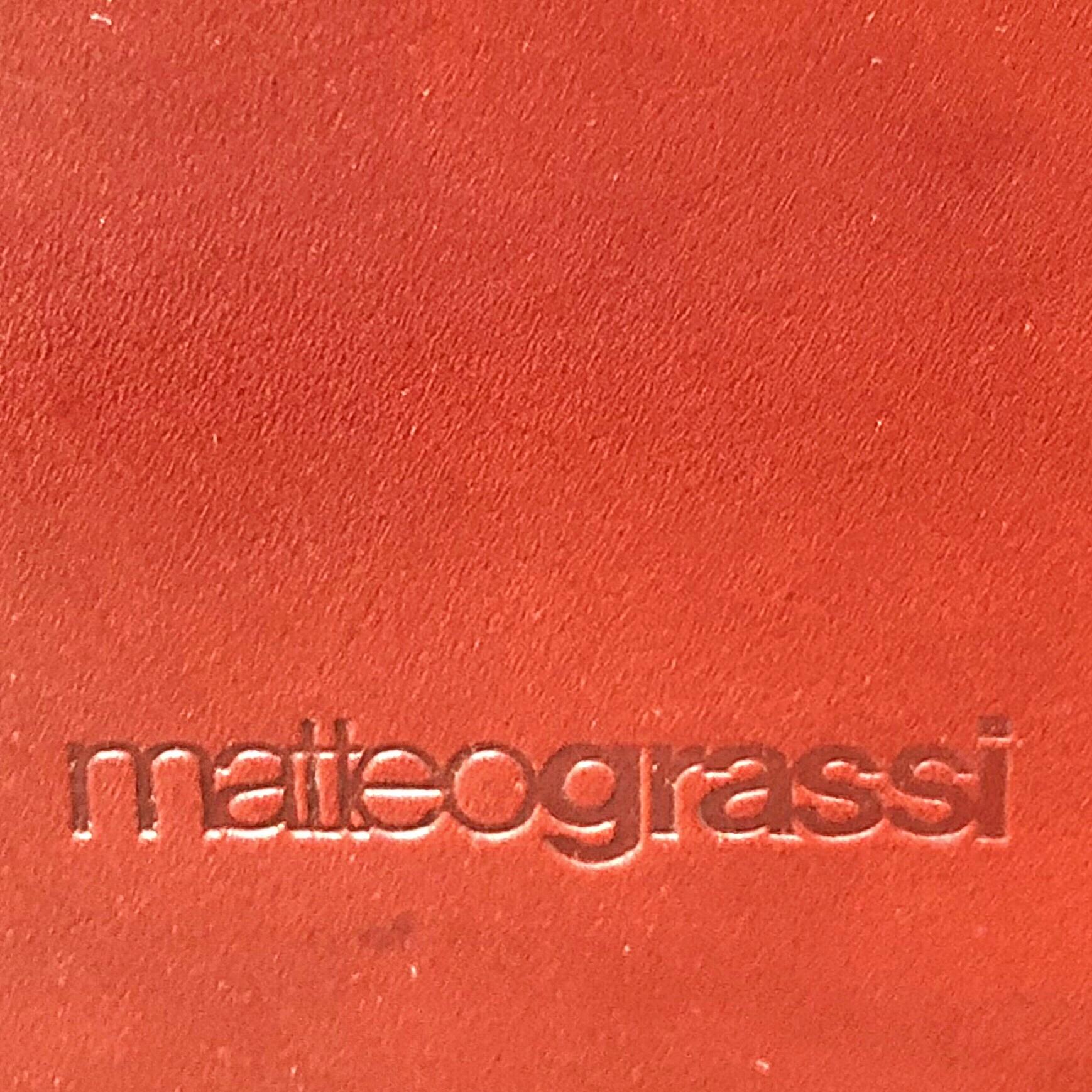 Mart Stam Bauhaus English Red Leather MG5 Dining Chair for Matteo Grassi, 1976 For Sale 8