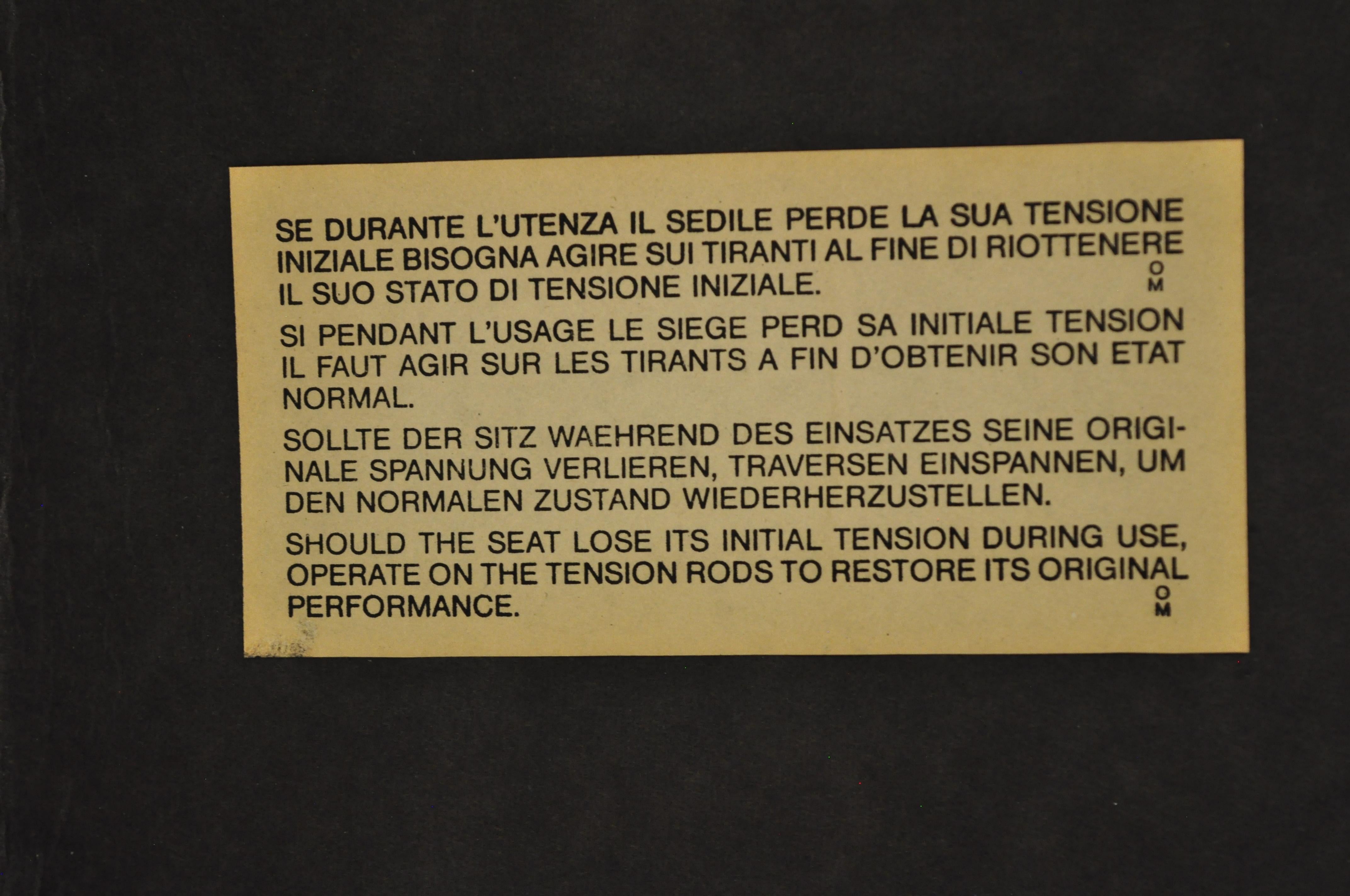Mart Stam Black Leather & Chrome Italian Mid-Century Modern Barstools Set of 4 3