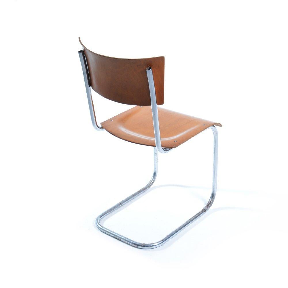 Mart Stam Design Chair, Czechoslovakia, 1960s In Good Condition For Sale In Zohor, SK