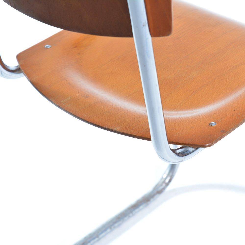 20th Century Mart Stam Design Chair, Czechoslovakia, 1960s For Sale