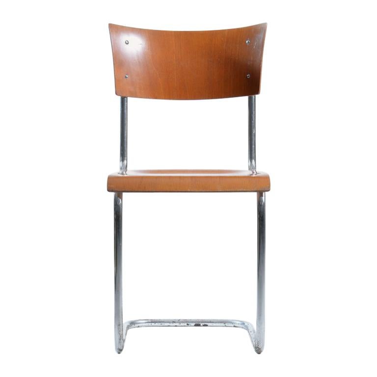 Mart Stam Design Chair, Czechoslovakia, 1960s For Sale