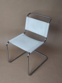 Mart Stam Leather S33 Chair 1970s