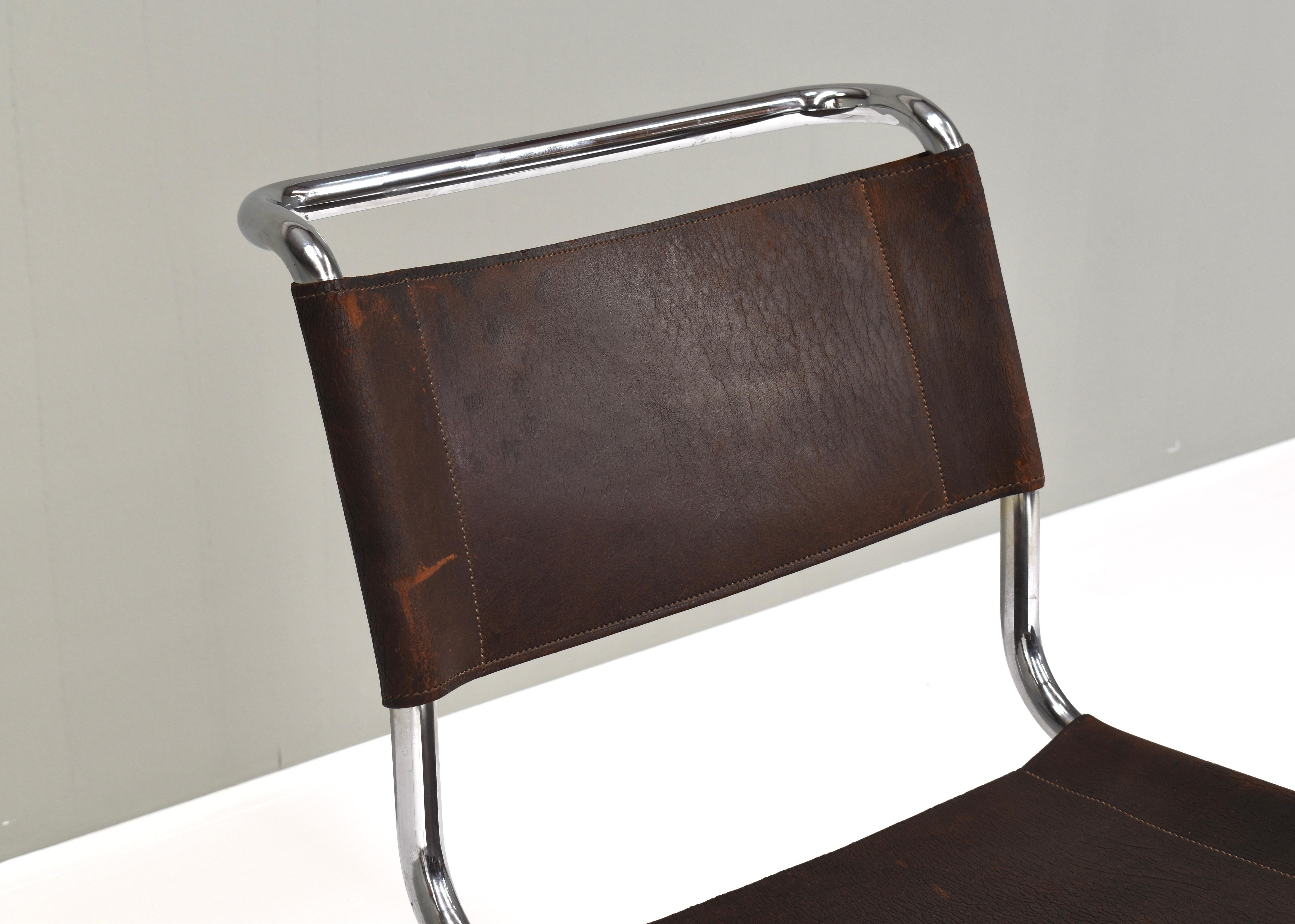 Mart Stam & Marcel Breuer Bauhaus S33 Chair for Thonet, Germany, 1926 2
