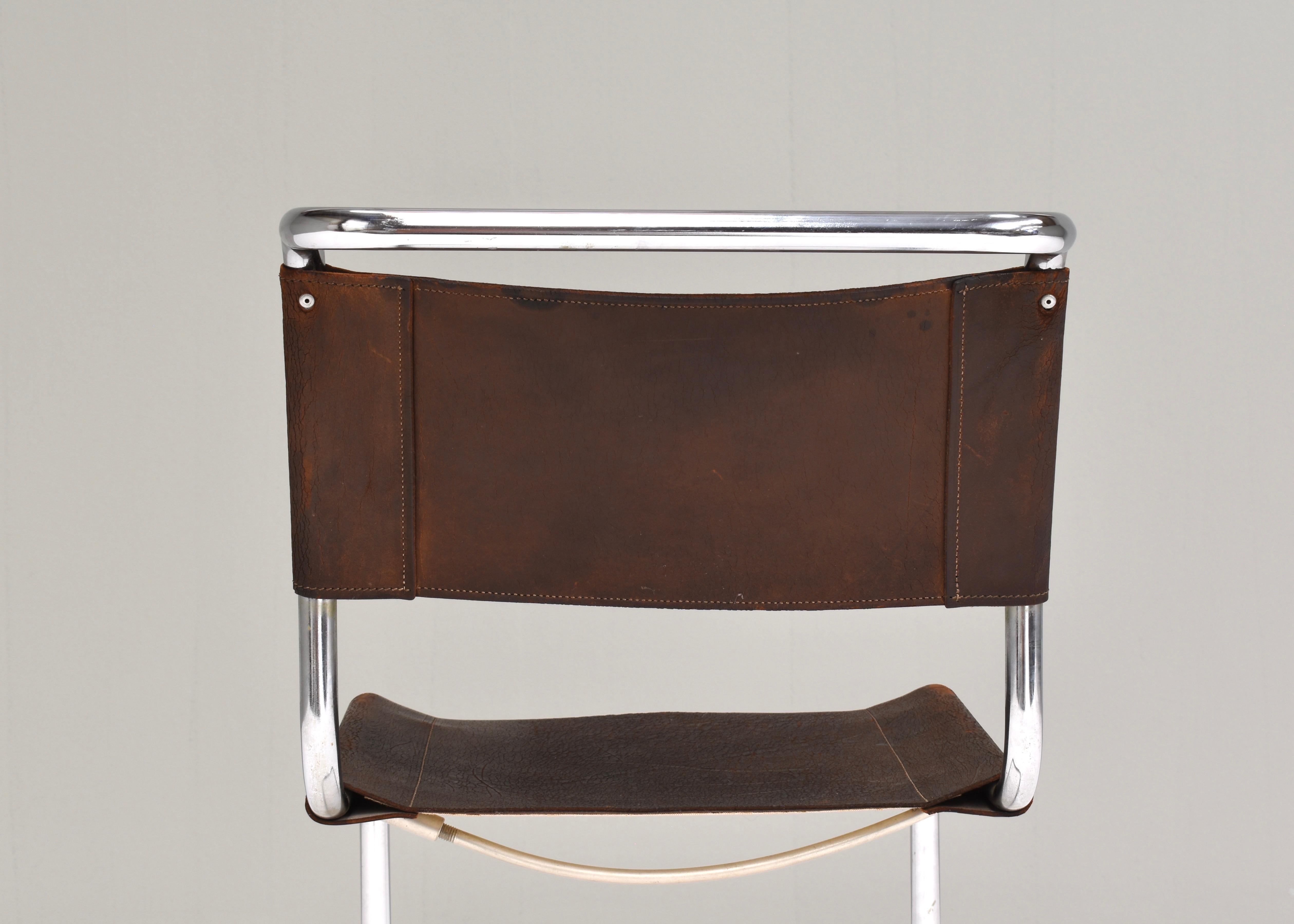 Mart Stam & Marcel Breuer Bauhaus S33 Chair for Thonet, Germany, 1926 4