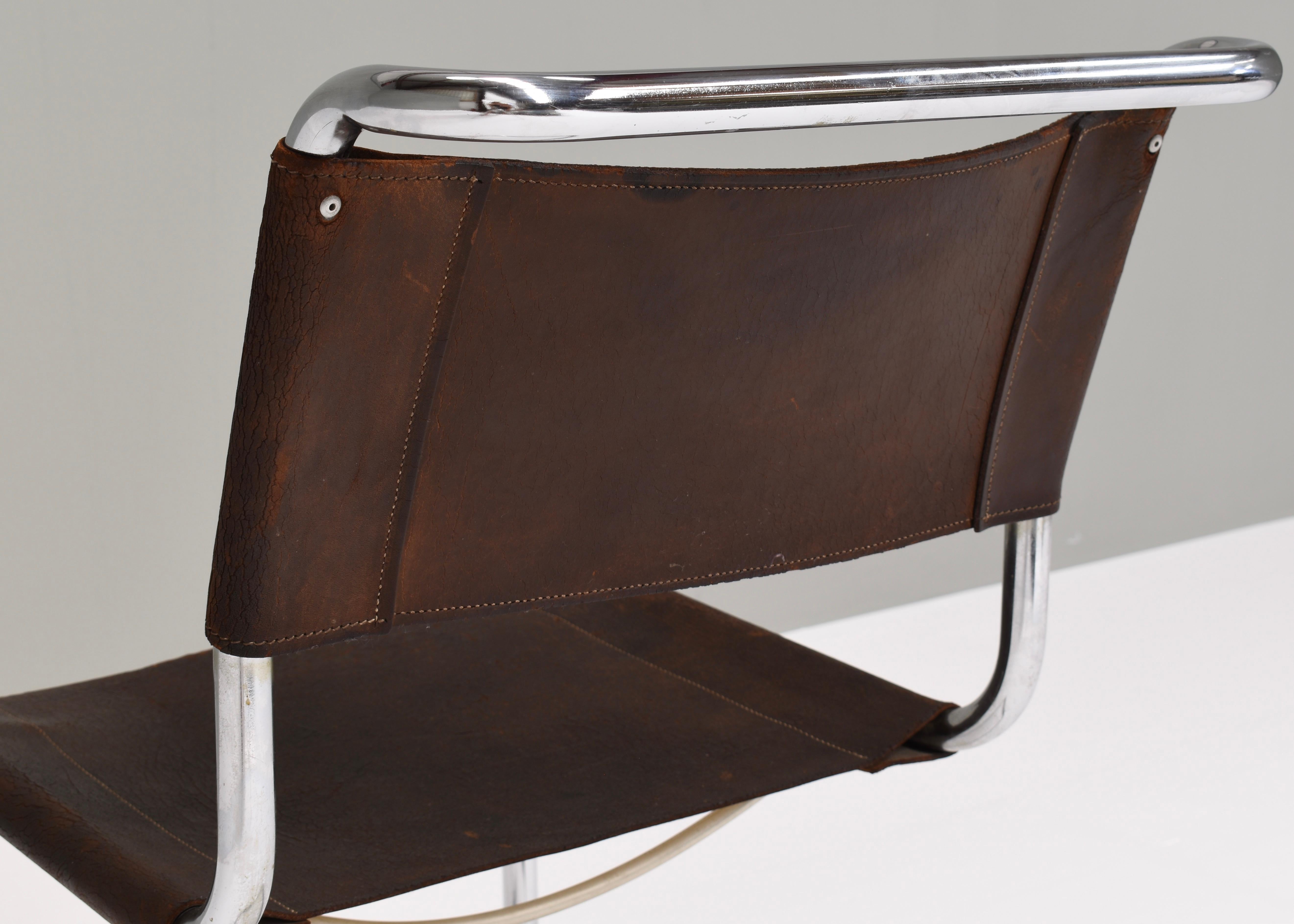 Mart Stam & Marcel Breuer Bauhaus S33 Chair for Thonet, Germany, 1926 5