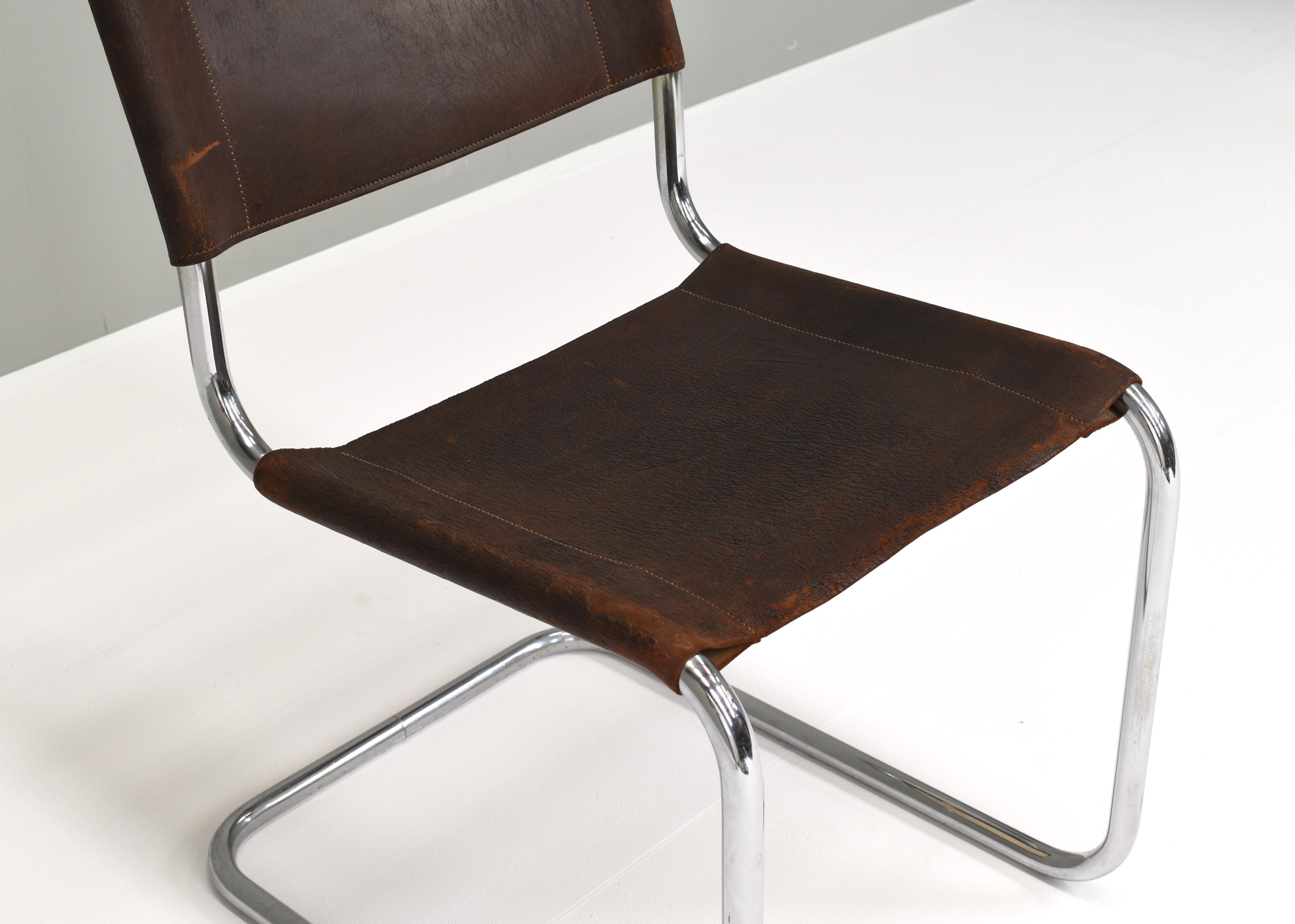 Mart Stam & Marcel Breuer Bauhaus S33 Chair for Thonet, Germany, 1926 6