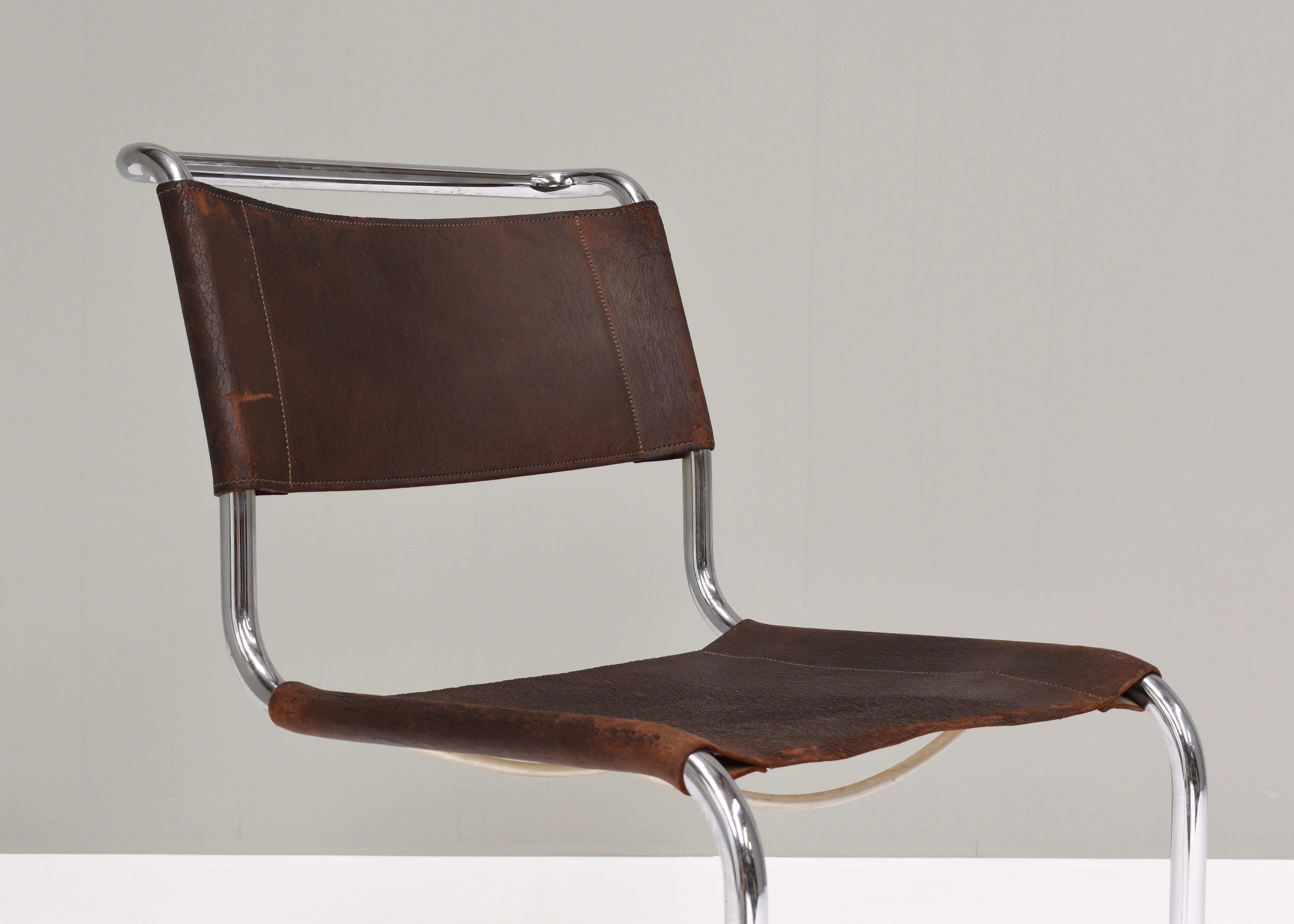 Mart Stam & Marcel Breuer Bauhaus S33 Chair for Thonet, Germany, 1926 7