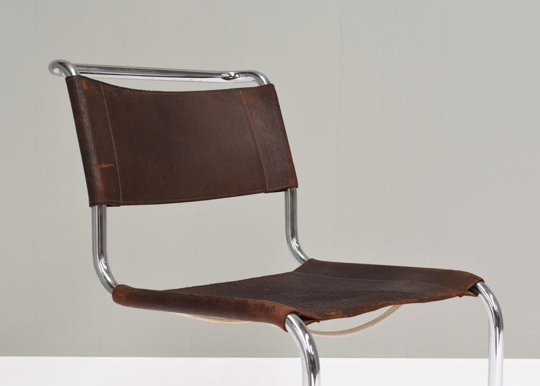Mart Stam & Marcel Breuer Bauhaus S33 Chair for Thonet, Germany, 1926 For Sale 10