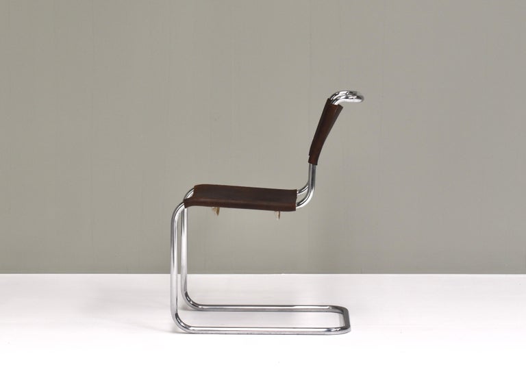 Mart Stam & Marcel Breuer Bauhaus S33 Chair for Thonet, Germany, 1926 For Sale 1