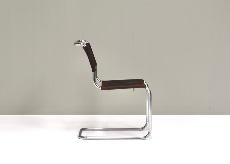 Mart Stam & Marcel Breuer Bauhaus S33 Chair for Thonet, Germany, 1926 For Sale 2