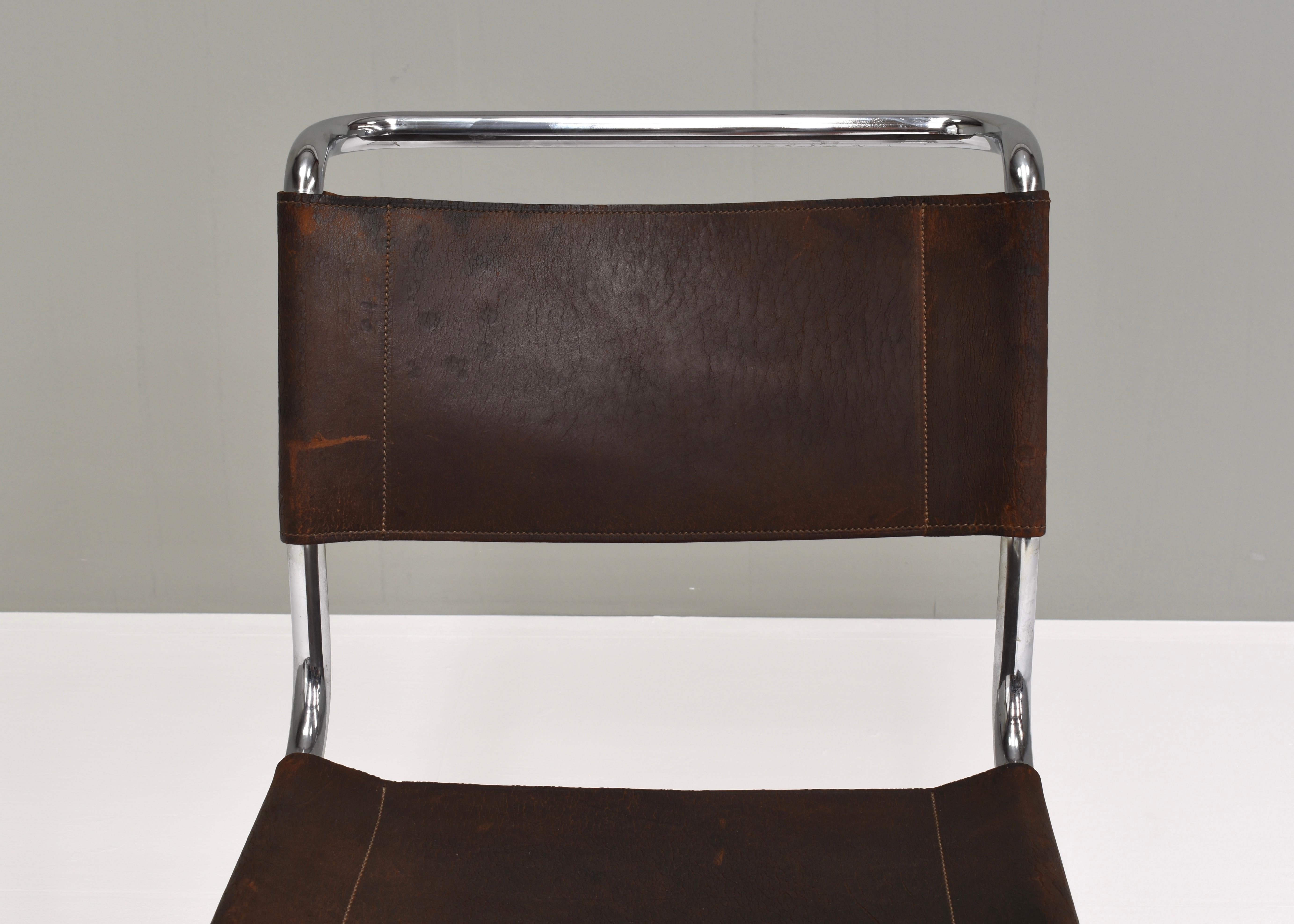 Mart Stam & Marcel Breuer Bauhaus S33 Chair for Thonet, Germany, 1926 1