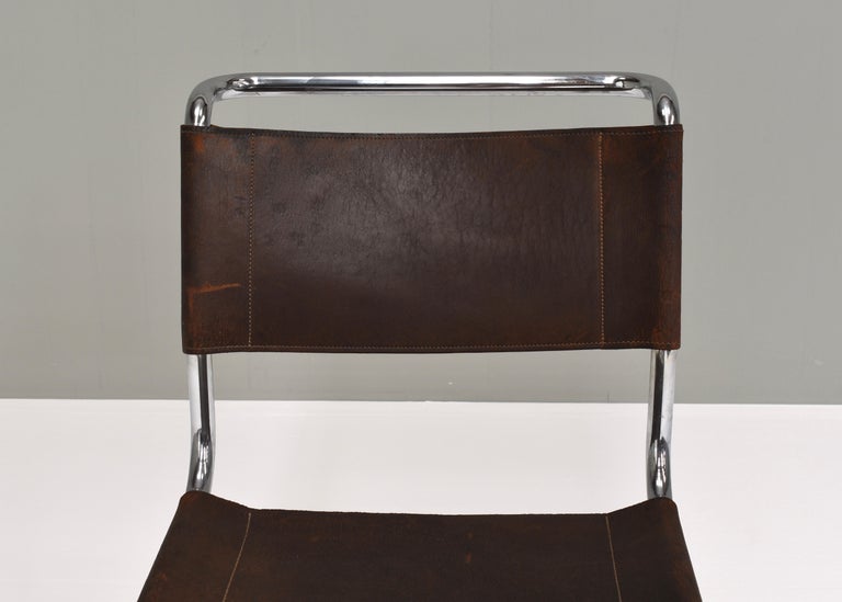 Mart Stam & Marcel Breuer Bauhaus S33 Chair for Thonet, Germany, 1926 For Sale 4