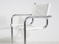 Mart Stam Style Tubular Cantilever Stool, 1970s