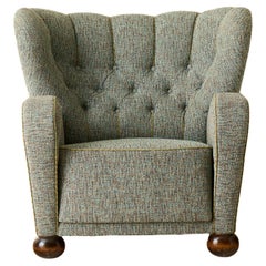 Märta Blomstedt Easy Chair Model Aulanko by Häämenlinna, Finland