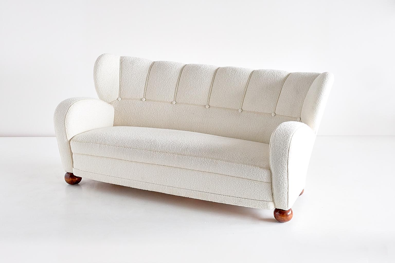Märta Blomstedt Sofa, Finland, 1940s In Good Condition For Sale In The Hague, NL